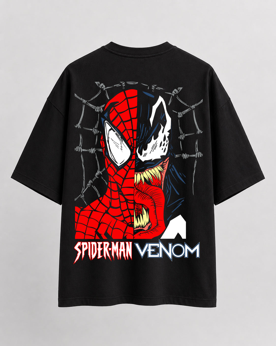 Dual Identity Oversize cotton T-shirt