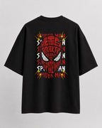 Web Phantom Oversize cotton T-shirt